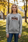 Custom Embroidered Halloween Mama Shirt