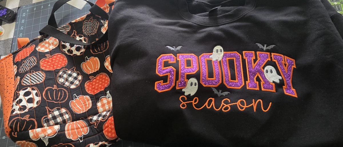 Custom Embroidered Halloween Shirt