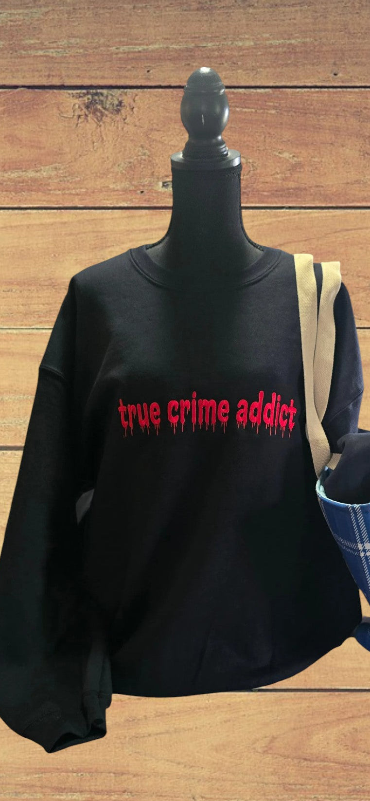 True Crime Addict Embroidered Shirt | True Crime Lover Gift
